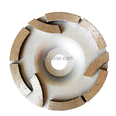 Hot Press Sintered Granite Concrete Stone Grinding Cup Wheel